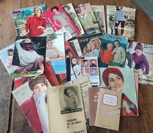 Lot magazines tricot - tricot, couture