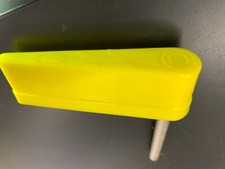 flipper batteur raquette jaune
