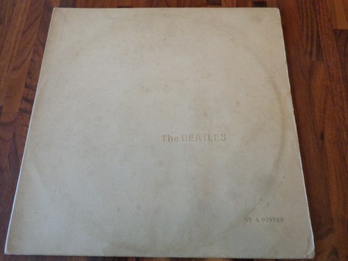 The beatles white album - "white,