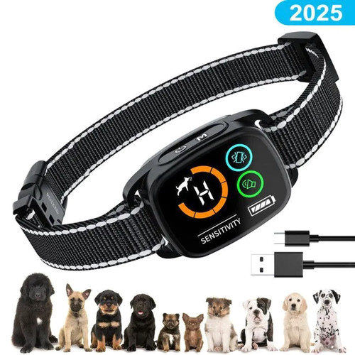 Collier anti aboiement chien - collier,