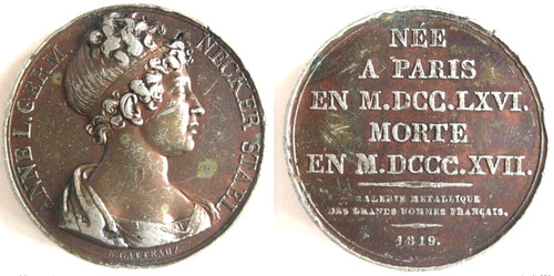 Médaille anne louise - anne, germaine