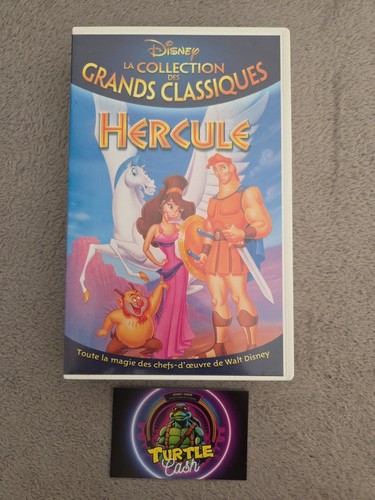 Cassette vhs hercule - cassette,
