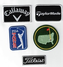 Pro Golf Masters PGA Callaway Taylor Titleist Premium Embroidered Iron-on Patch