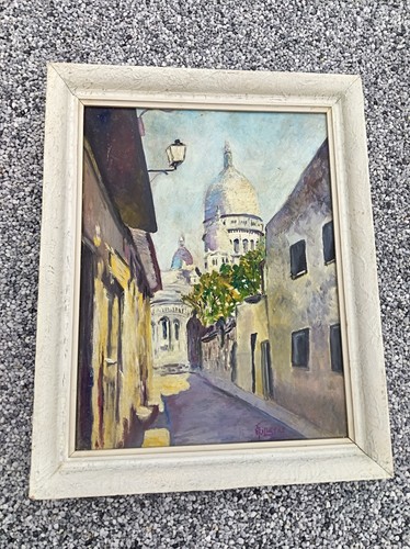 Ancienne huile sur - , panneau