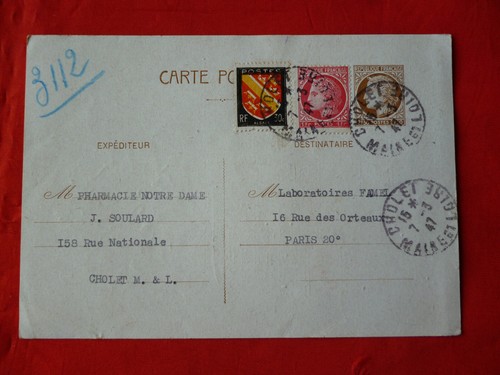 Courrier pharmacie soulard - pharmacie,