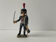 STARLUX , ATLAS  ,  empire plomb , Officier hussard 11e Régiment .