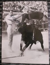 Mexican bullfighter killer Carlos ARRUZA ARLES bullfighting bullfighting bullfighting 