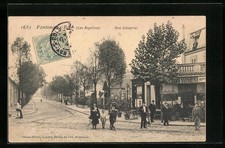 Old postcard Fontenay-sous-Bois, Rue Dalayrac 1905 