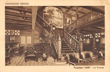 Old postcard navy / liner / asia / le smokoir