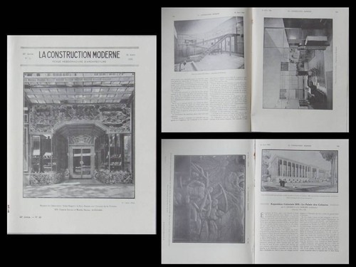 Construction moderne 1930 - la,