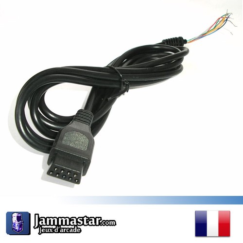 Câble manette sega megadrive - câble,