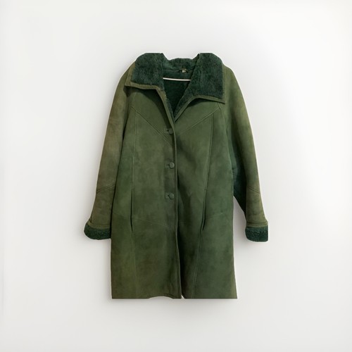 Manteau peau lainée mouton - lainée,