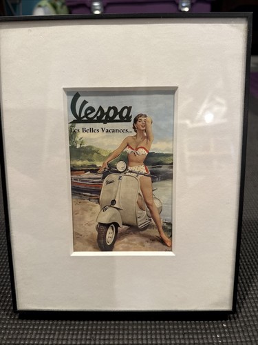 1955 vespa beautiful holidays - 1955,
