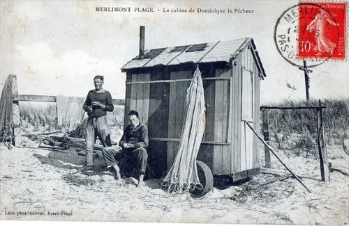 Cpa merlimont plage la - cpa,