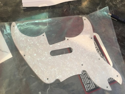 New white pearl - new, pearloid