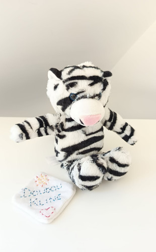 Peluche doudou tigre zébré - peluche/doudou,