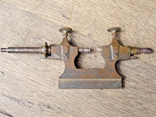 Ancien outil horloger tour - outil,