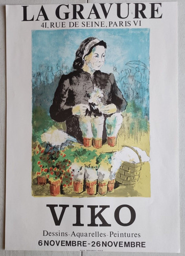Affiche exposition viko - ,