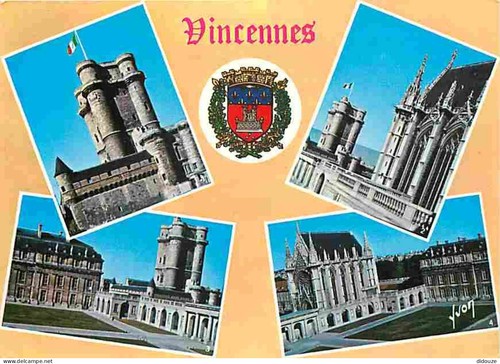 Carte postale vincennes - -,