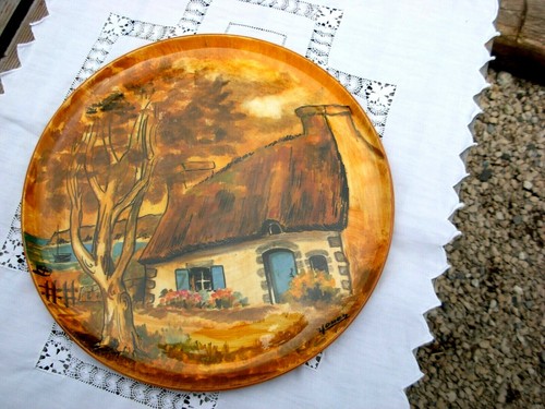Plat ancien signé youen - ancien,