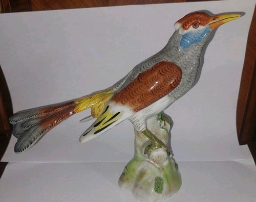 Grand oiseau porcelaine - grand, en