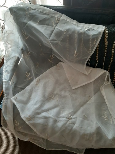 Rideaux voile blanc - rideaux,