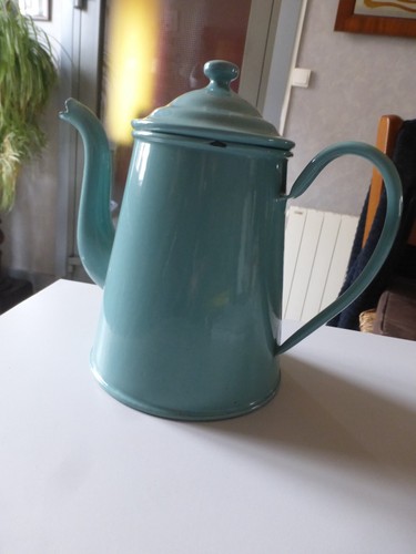 Ancienne cafetière tole - cafetière,