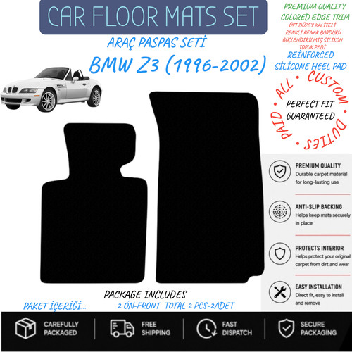 Tapis sol voiture pour - de,