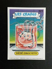 1986 Les Crados SGORBIONS GARBAGE GANG FIGURE NO. 321 DEDE TESTOUVETTE