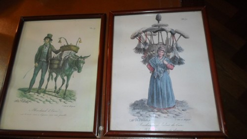 Gravure carle vernet - , vieux
