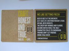 Bière Brewery dessous de Verre ~ Gordon Biersch Brassage~ Frais At The Est Best