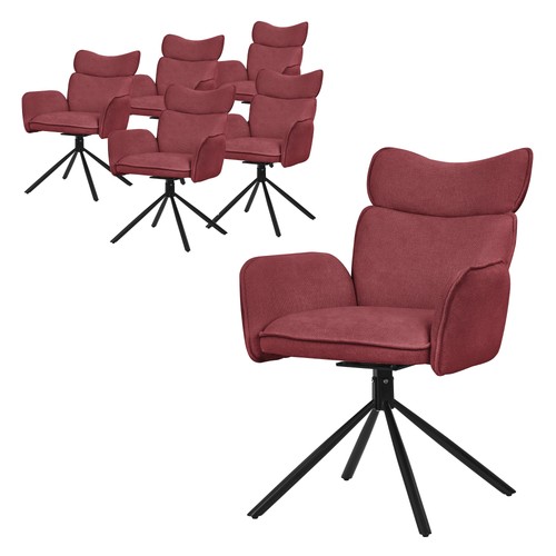Lot chaises pivotantes à - pivotantes,