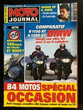 Moto Journal 27/02/2003; Comparatif R 1150 RT BMW K 1200 GT/ GP à Jerez/ Occasio
