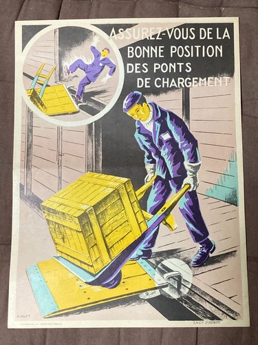 Ancienne affiche - , de