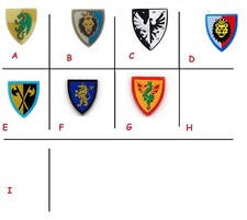 Petit bouclier , chevalier