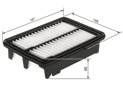 Cartouche filtre air - cartouche, de