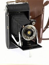 Appareil photo ancien C.M.F. (Costruzioni Meccaniche Fotografiche) Erno + housse