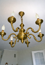 Lustre Louis XV ancien 6 bras