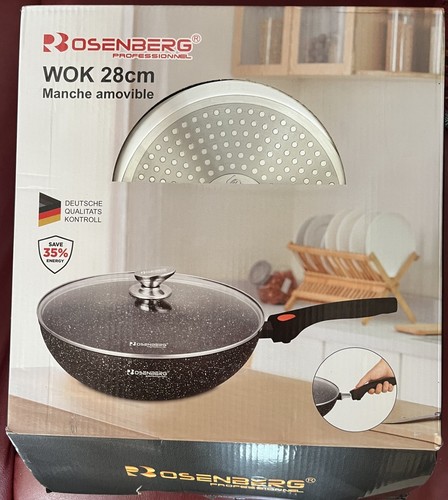 Wok manche amovible - wok,