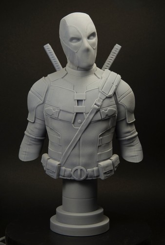 Buste résine deadpool - en, résine.