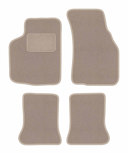 Tapis sol velours beige - tapis,