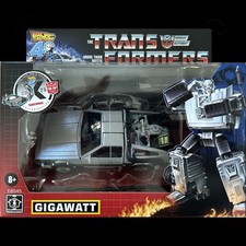 Transformers x Retour vers le Futur - Delorean - GIGAWATT - Hasbro