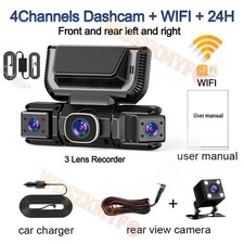 Dashcam Voiture 4camera 360