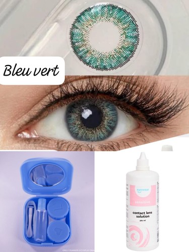 Lentilles couleur boîtier - lentilles,