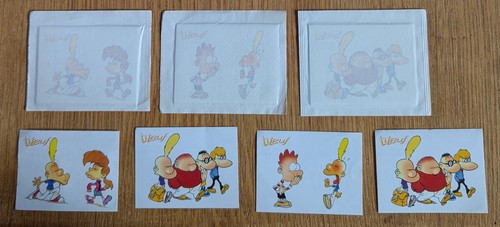 AUTOCOLLANT LOT DE 7