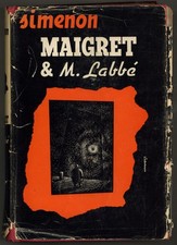 Georges SIMENON / Maigret and M Labbé 1st Edition 1942