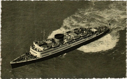 Cpa ostende la - ak,