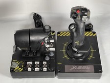 Saitek Pro Flight X-55 Rhino H.O.T.A.S. System Joystick and Throttle Controllers
