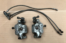YAMAHA XJ900S DIVERSION FRONT BRAKE CALIPERS PAIR RIGHT LEFT PADS HOSES BOLTS