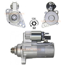 Starter for Audi Seat Skoda VW 1.6 2.0 TDi.. 458389 TS18ER121 02Z911023P 30210N
